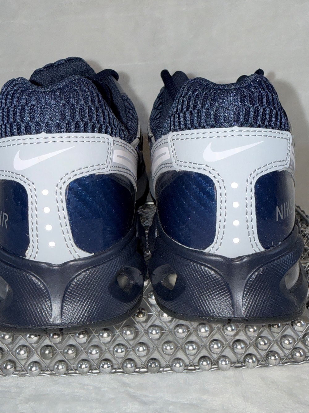 Nike Men's 11 Navy & Grey Air Max Torch 4 Running Sneaker BNIB Style: 343846-411 - Picture 8 of 12